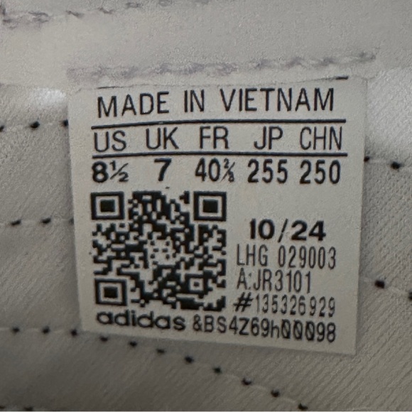 Adidas Barreda Decode Low Casual Sneaker Womens 8.5 Youth GS 7Y Unisex NEW - Picture 9 of 9